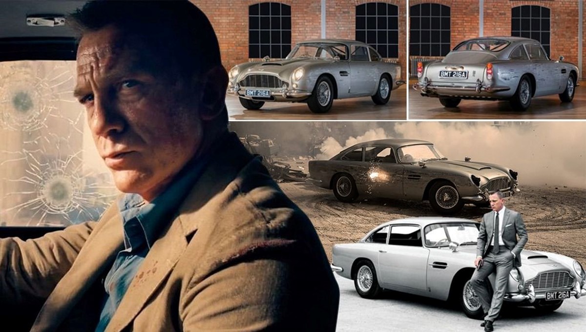 James Bond'un otomobili 60 milyon TL'ye satıldı
