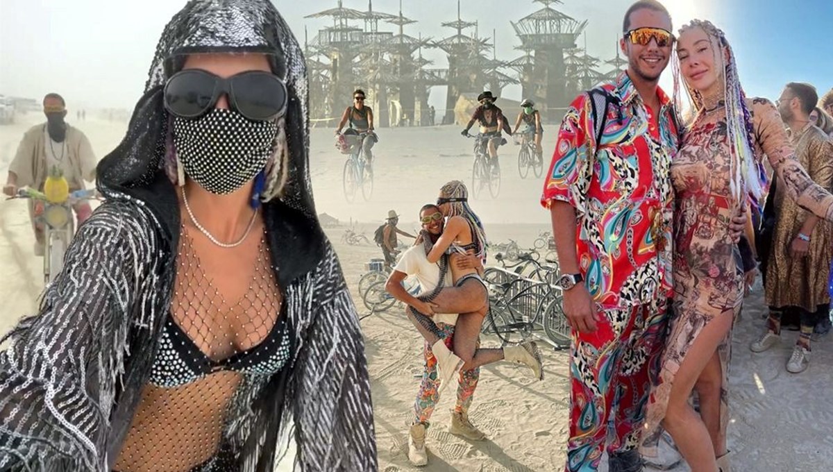 Şeyma Subaşı Burning Man'e katıldı
